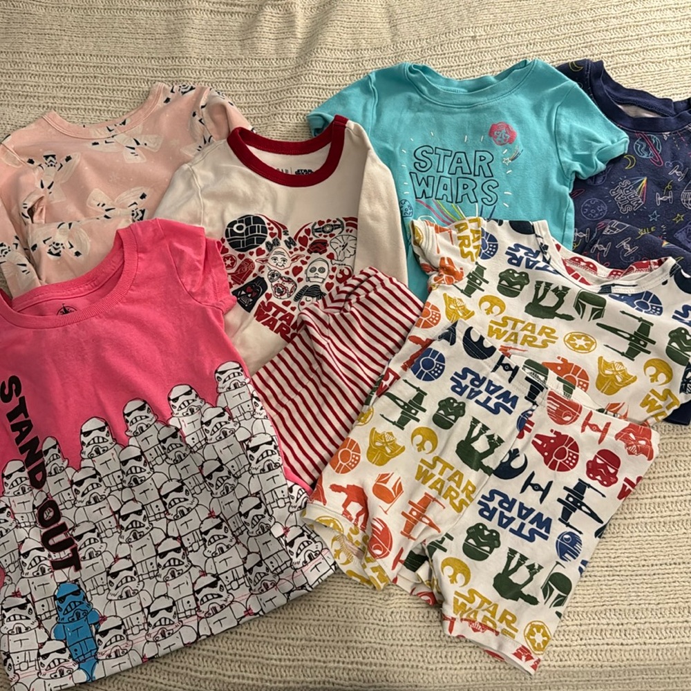 4T Star Wars Pajama Bundle